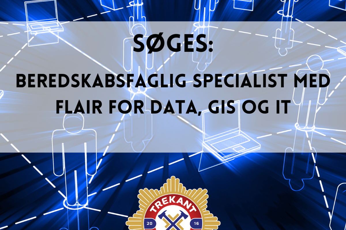 Vi leder efter en specialist i data, GIS og IT-systemer. 