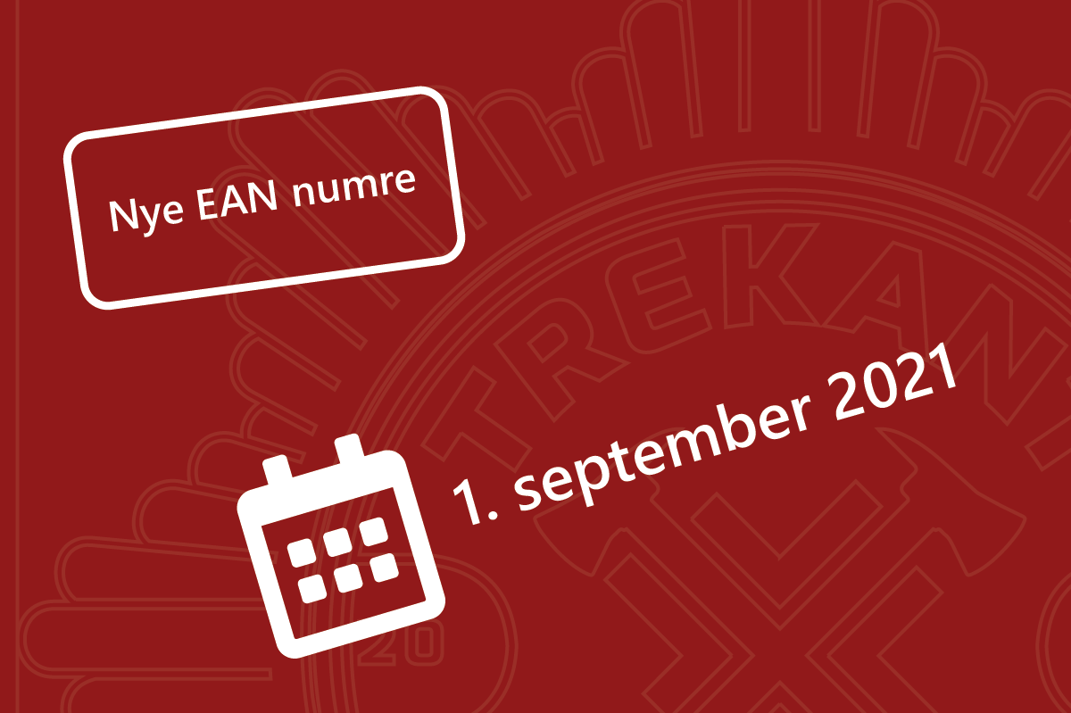 Nye EAN numre